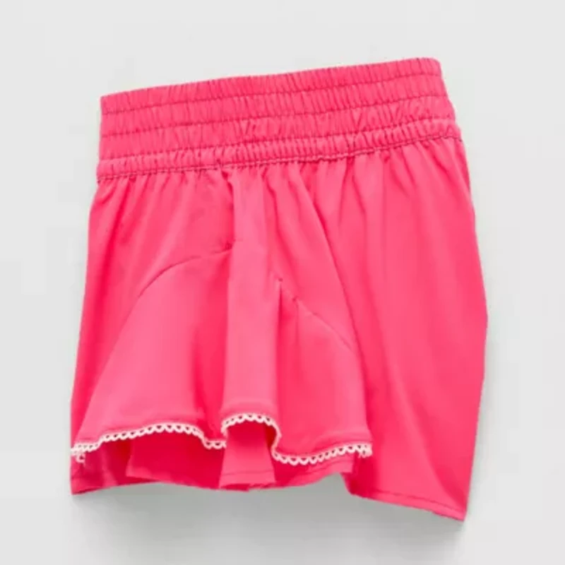 Xersion Little & Big Kid Girls Moisture Wicking Pull-On Short