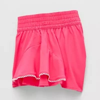 Xersion Little & Big Kid Girls Moisture Wicking Pull-On Short