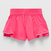 Xersion Little & Big Kid Girls Moisture Wicking Pull-On Short