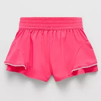 Xersion Little & Big Kid Girls Moisture Wicking Pull-On Short