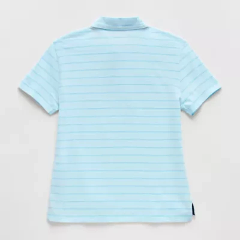 U.S. Polo Assn. Little & Big Kid Boys Short Sleeve Regular Fit Embroidered Shirt