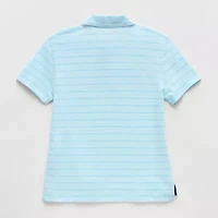 U.S. Polo Assn. Little & Big Kid Boys Short Sleeve Regular Fit Embroidered Shirt