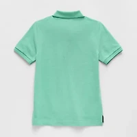U.S. Polo Assn. Little & Big Kid Boys Short Sleeve Regular Fit Embroidered Shirt
