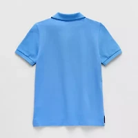U.S. Polo Assn. Little & Big Kid Boys Short Sleeve Regular Fit Embroidered Shirt