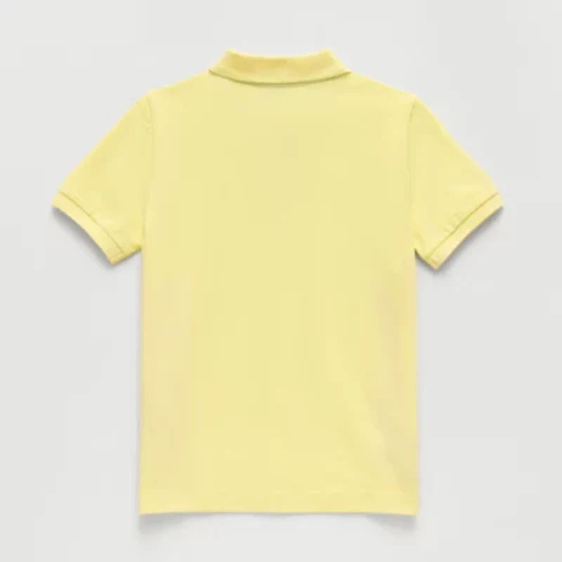 U.S. Polo Assn. Little & Big Kid Boys Short Sleeve Regular Fit Embroidered Shirt