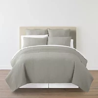 Home Expressions Geo Stitch Quilt Set