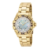 Invicta® Pro Diver Womens Gold-Tone Bracelet Sport Watch 17698