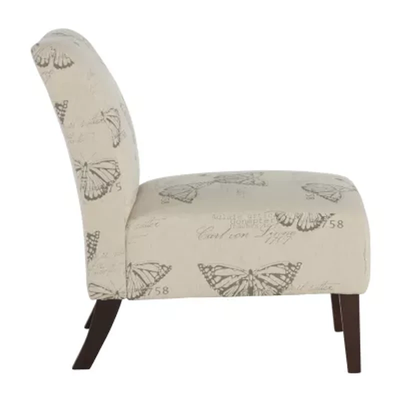 Lily Butterfly Slipper Chair