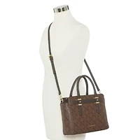 Liz Claiborne Mini Tuxedo Tote Bag