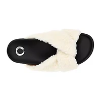 Journee Collection Jc Dalynnda Womens Slip-On Slippers