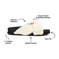 Journee Collection Jc Dalynnda Womens Slip-On Slippers