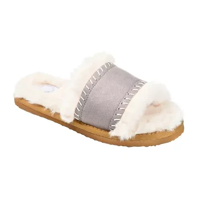 Journee Collection Jc Mardie Womens Slip-On Slippers