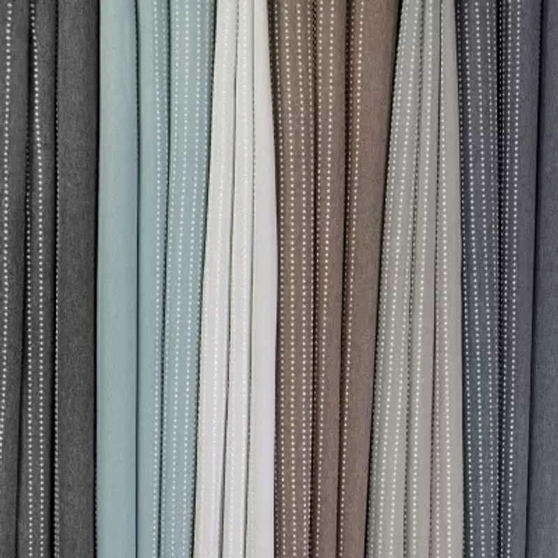 Eclipse Ronneby Stripe Grommet Top Blackout Single Curtain Panel