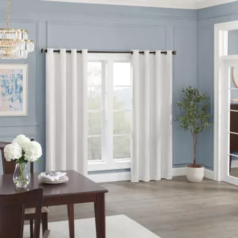 Eclipse Karla Grommet Top Energy Saving Blackout Single Curtain Panel