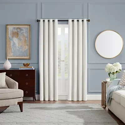 Eclipse Karla Grommet Top Energy Saving Blackout Single Curtain Panel