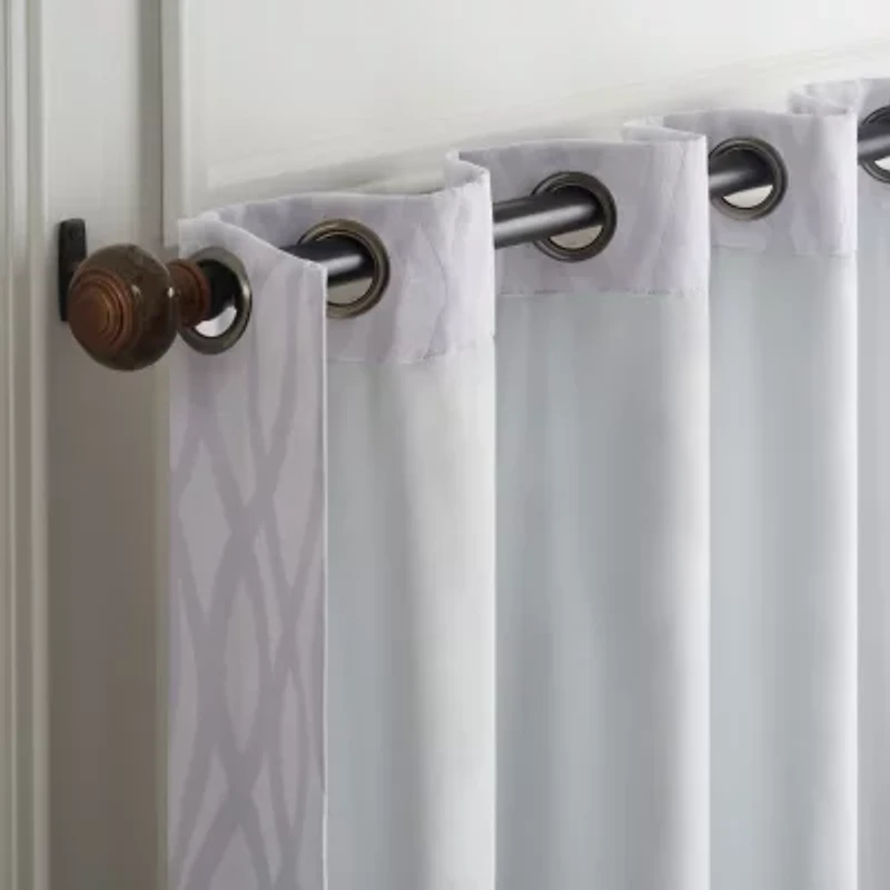 Eclipse Wendell Grommet Top Energy Saving Blackout Single Curtain Panel