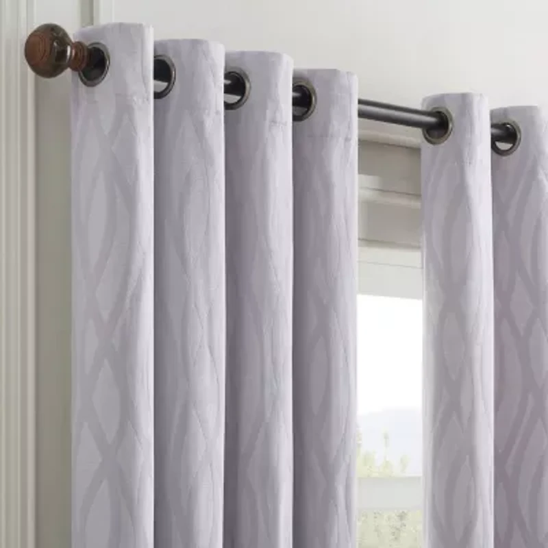 Eclipse Wendell Grommet Top Energy Saving Blackout Single Curtain Panel