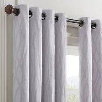 Eclipse Wendell Grommet Top Energy Saving Blackout Single Curtain Panel