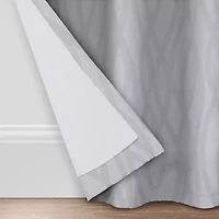 Eclipse Wendell Grommet Top Energy Saving Blackout Single Curtain Panel