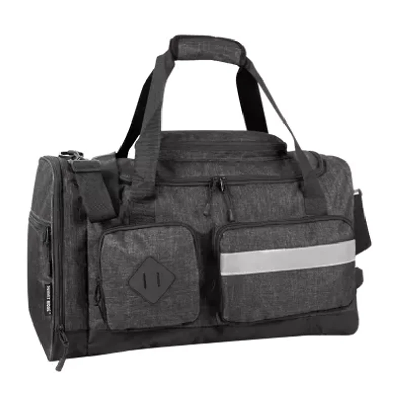 Summit Ridge 20"  Cargo Duffel Bag With Reflective Strip