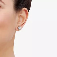 14K Gold 10mm Dome Stud Earrings