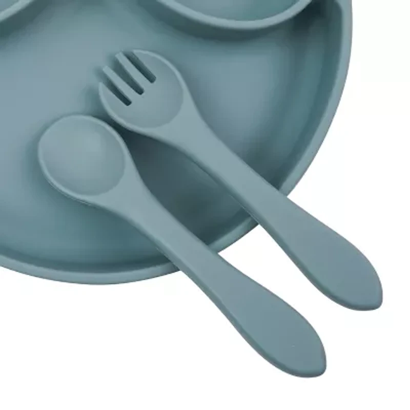 3 Stories Trading Company Babies Silicone Feeding Utensils - 2 Pieces