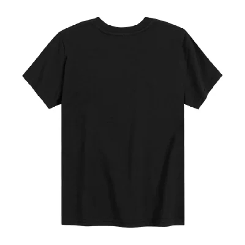 Little & Big Kid Boys Crew Neck Short Sleeve Regular Fit Hot Wheels Graphic T-Shirt