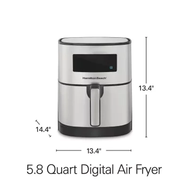 Hamilton Beach 5.8 Quart Digital Air Fryer