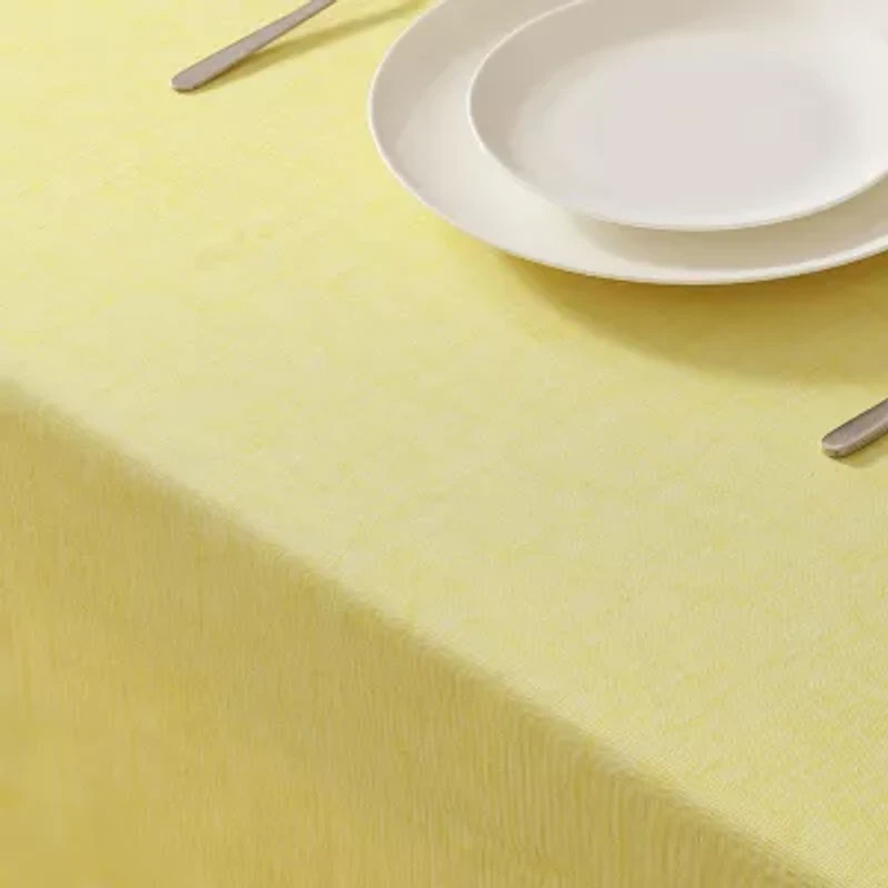 Laura Ashley Easy Care Tablecloth - Yellow