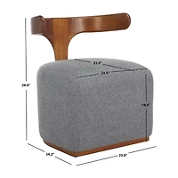 Oreus Cushioned Ottoman