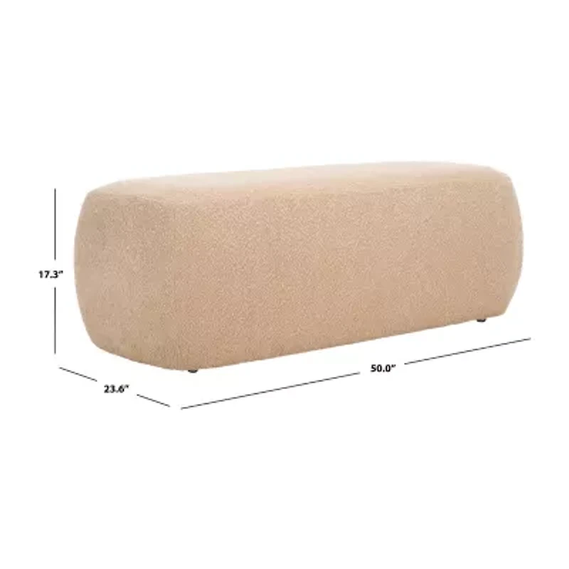 Safavieh Whitley Cushioned Ottoman