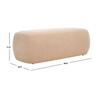 Safavieh Whitley Cushioned Ottoman