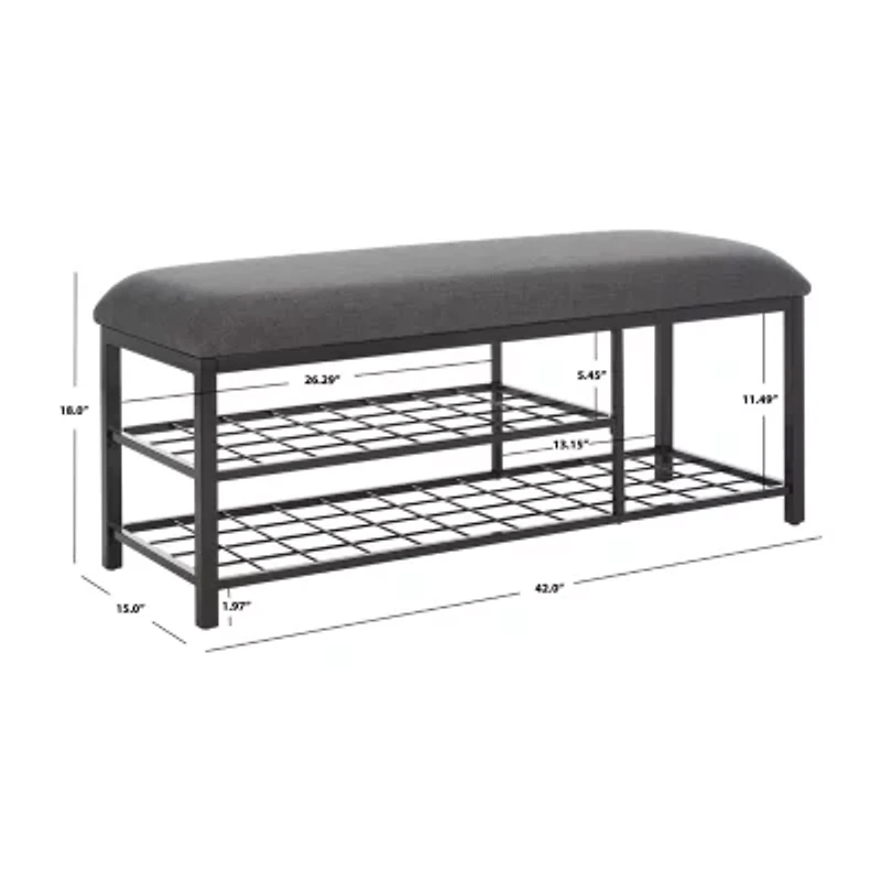 Safavieh Milligan Storage Bench