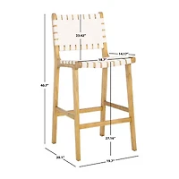 Safavieh Adah Counter Height Bar Stool