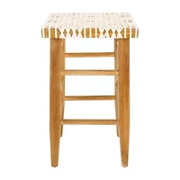 Kaleo Counter Height Upholstered Bar Stool
