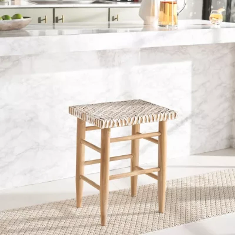 Kaleo Counter Height Upholstered Bar Stool