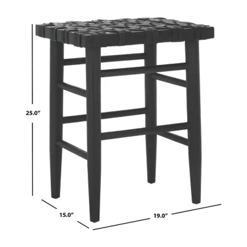 Walda Counter Height Upholstered Bar Stool