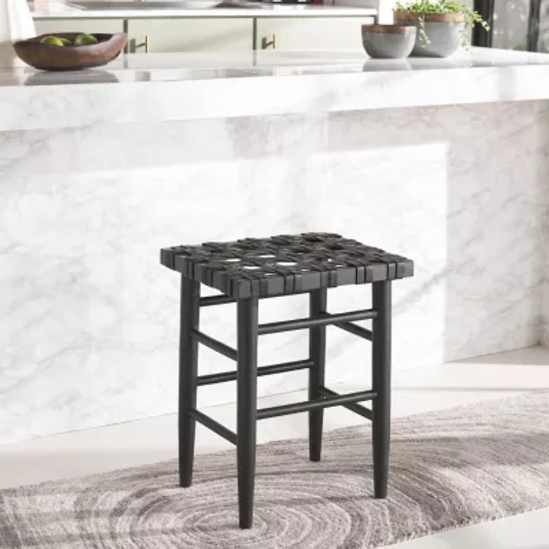 Walda Counter Height Upholstered Bar Stool