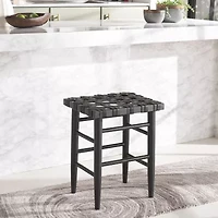 Walda Counter Height Upholstered Bar Stool