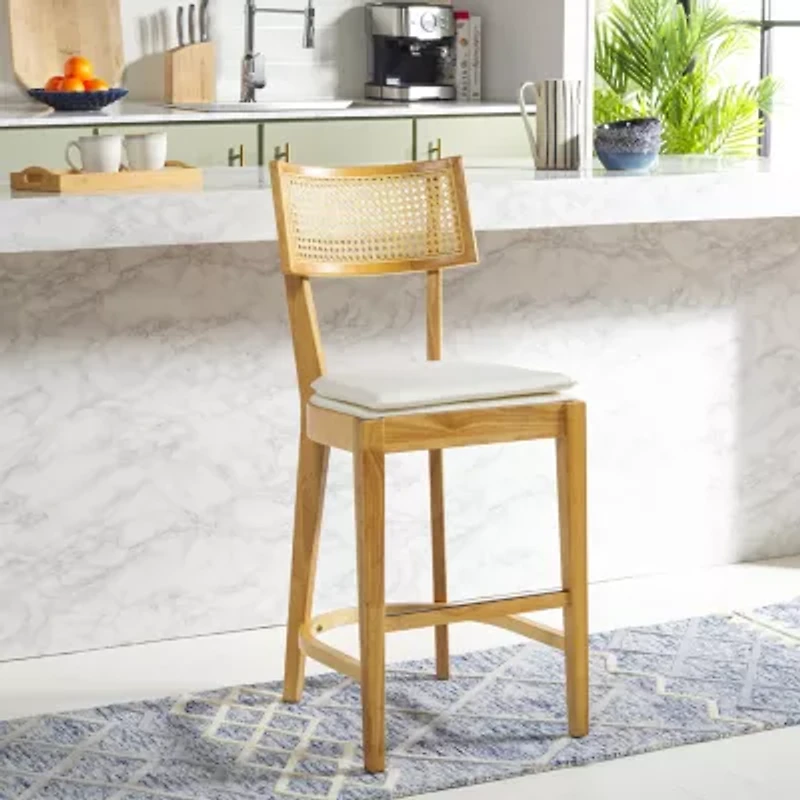 Safavieh Galway Counter Height Upholstered Bar Stool