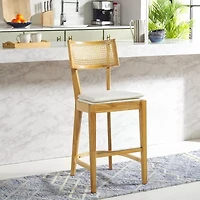 Safavieh Galway Counter Height Upholstered Bar Stool