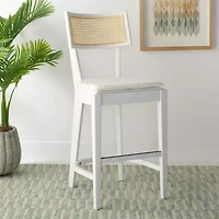 Safavieh Galway Counter Height Upholstered Bar Stool