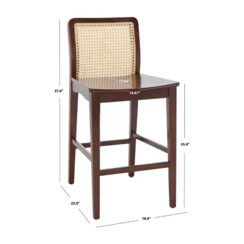 Safavieh Benicio 2-pc. Counter Height Bar Stool