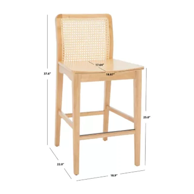 Safavieh Benicio 2-pc. Counter Height Bar Stool