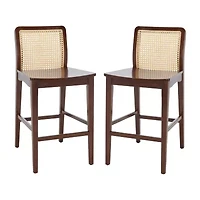 Safavieh Benicio 2-pc. Counter Height Bar Stool