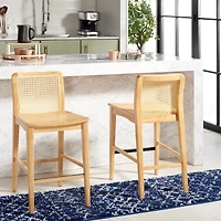 Safavieh Benicio 2-pc. Counter Height Bar Stool