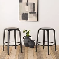 Luella 2-pc. Counter Height Bar Stool