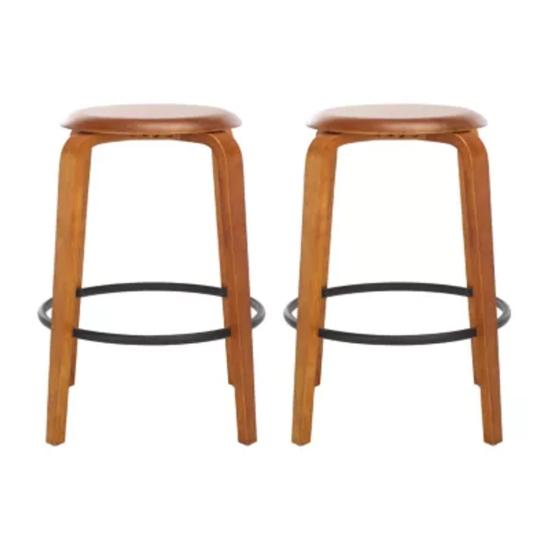 Safavieh Luella 2-pc. Counter Height Bar Stool
