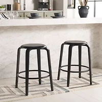 Luella 2-pc. Counter Height Bar Stool