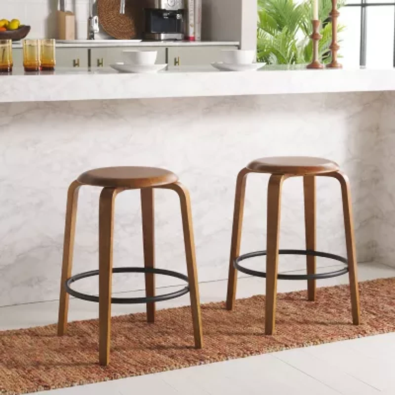 Safavieh Luella 2-pc. Counter Height Bar Stool